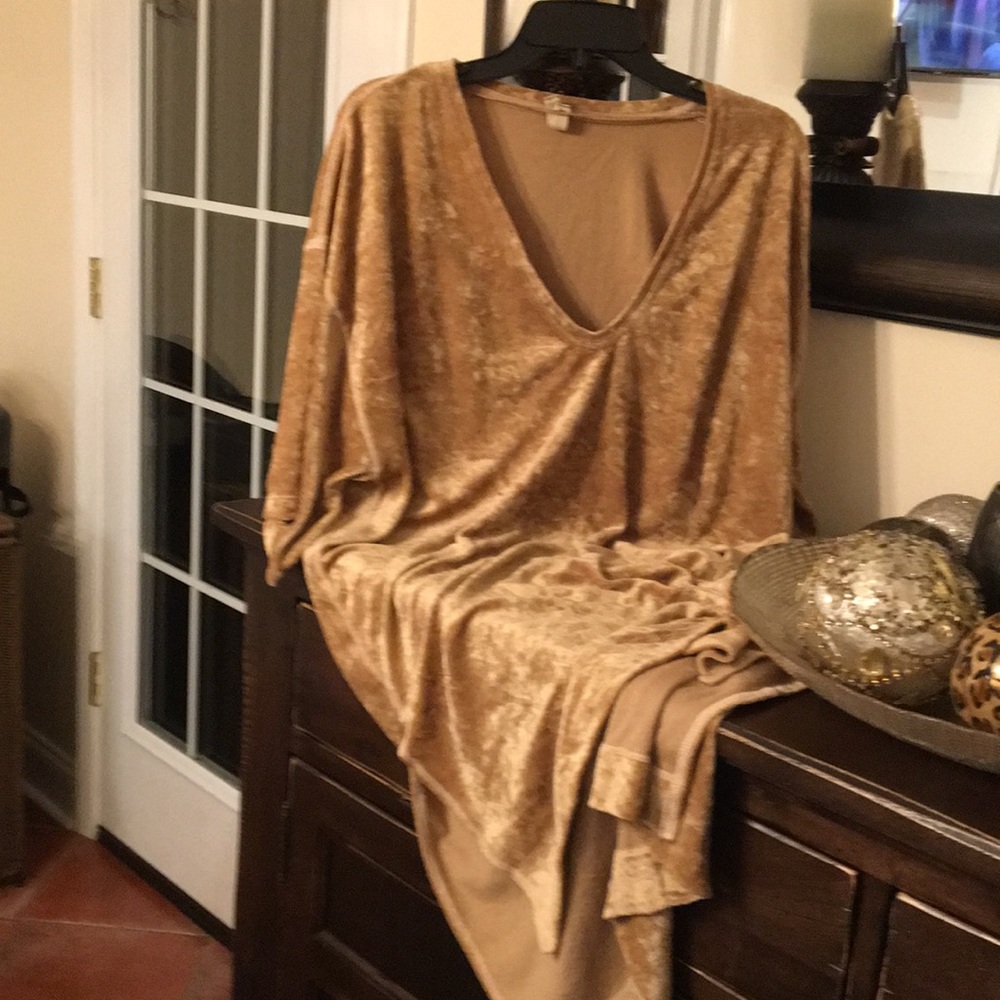 Velour top